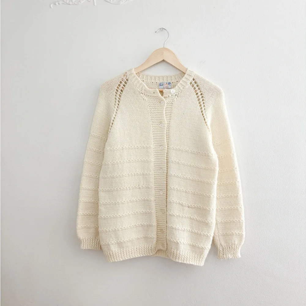 Vintage Handknit Cardigan - Picture 1 of 3